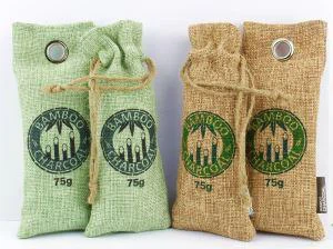 Bamboo vrećica od ugljena očistiti auto osvježivač zraka